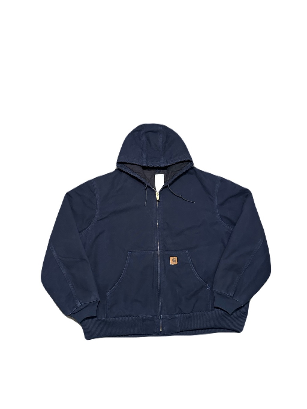 Carhartt J130 MDT Men’s 2XL Active Jacket Quilt Lined Dark Midnight Blue VTG Y2K
